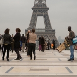 Tourists in Paris